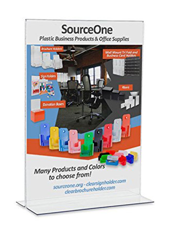SOURCEONE.ORG Sign Holder Multicolour
