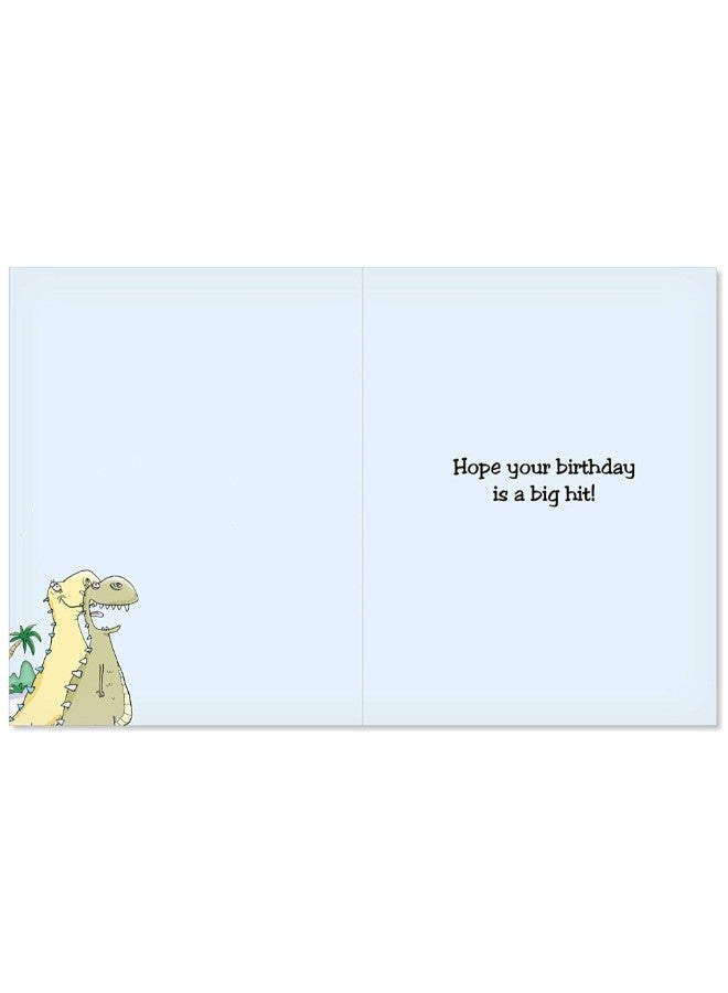 NobleWorks - Hilarious Prehistoric Congrats Greeting Card - Image 1