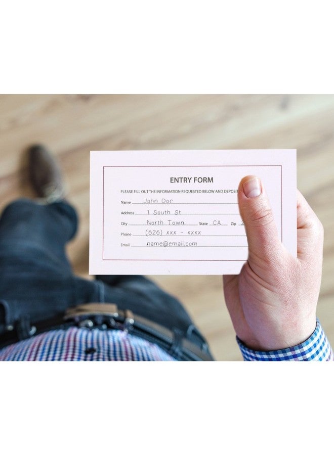 Blue Panda Pack Of 10 Entry Form Pad  - Image 3