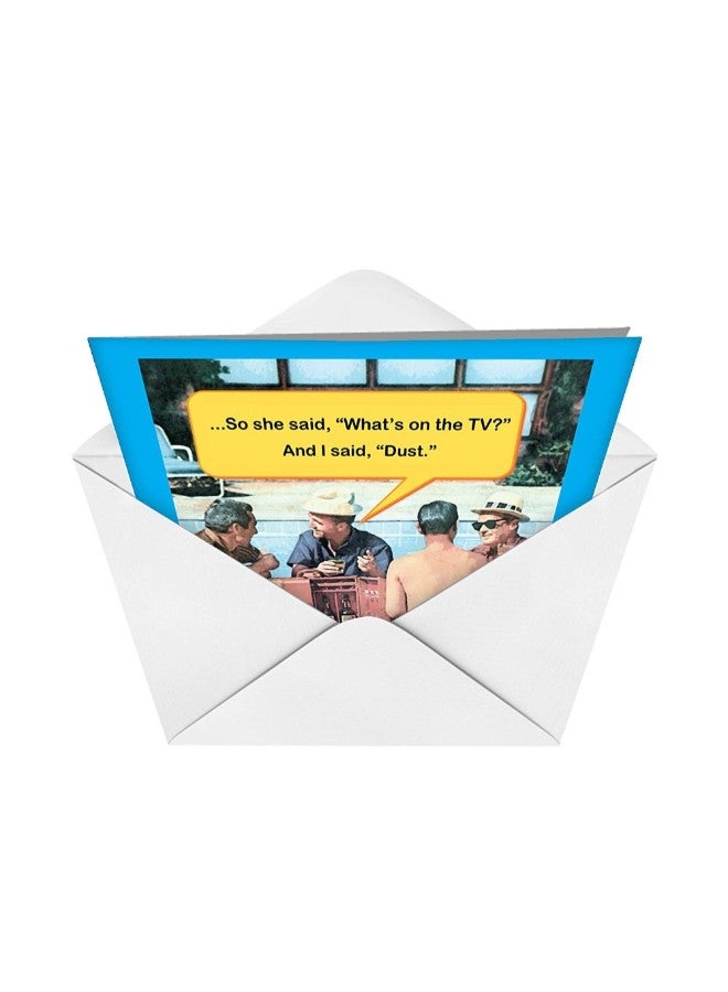 نوبلوركس بطاقة معايدة مطبوع عليها عبارة "Happy Father's Day" ومزحة آباء مع مظروف - Image 3