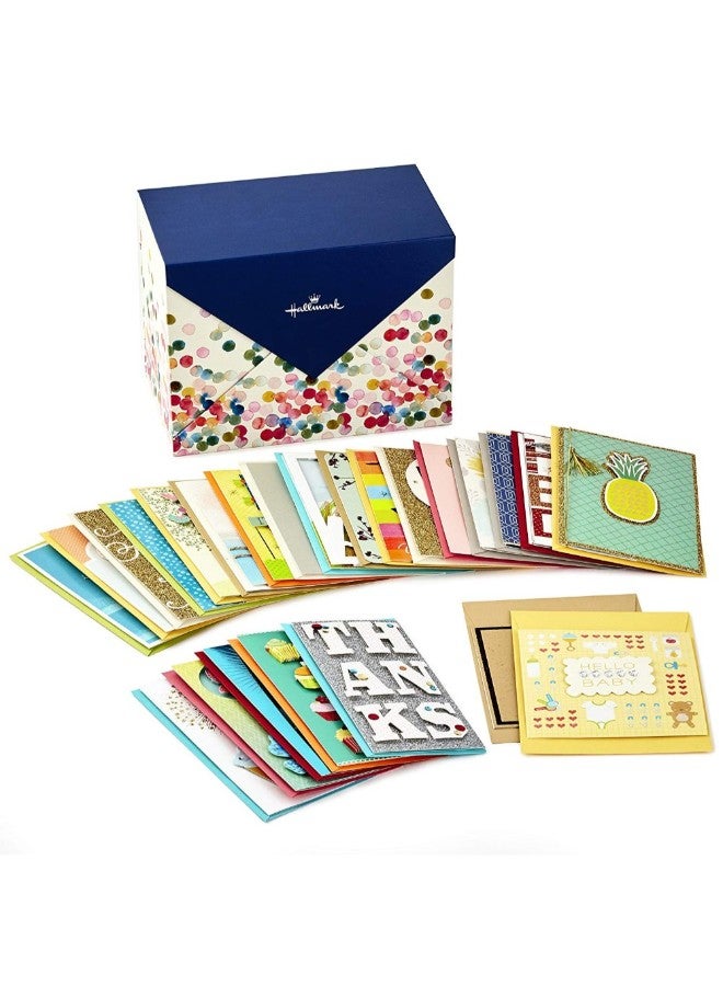 Hallmark Pack Of 24 Handmade Boxed Assorted Greeting Cards - Image 2