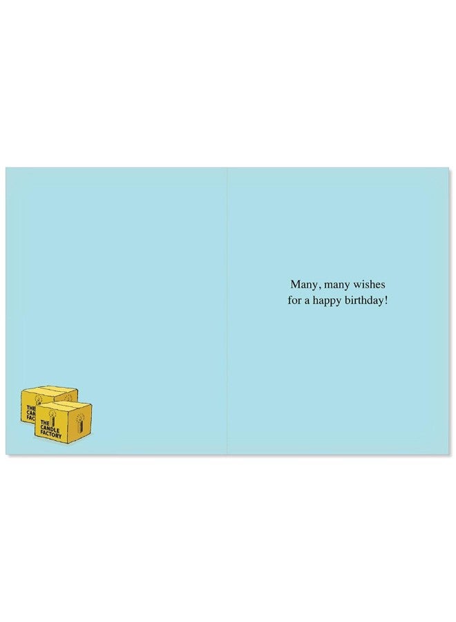 NobleWorks Candles By The Case Big Funny Birthday Card - Image 2