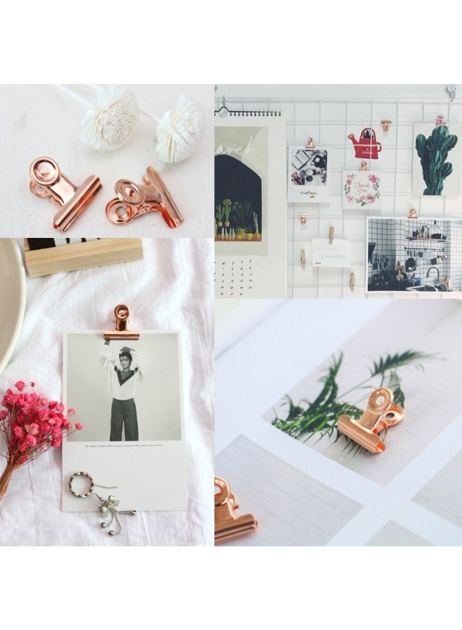 كوديل حزمة مشابك ورق بولدوج من 30 قطعة ذهبي - Image 2