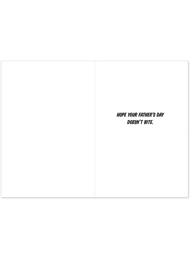 NobleWorks - Father's Day Card Give A Man A Fish With Envelope - Image 1