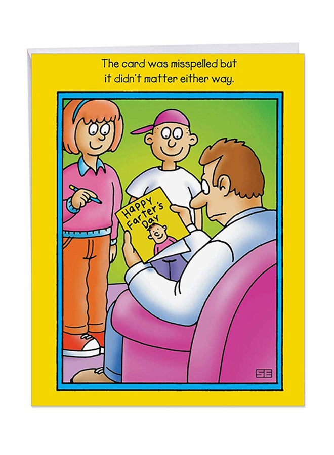 NobleWorks Father's Day Card With Envelope - Image 1