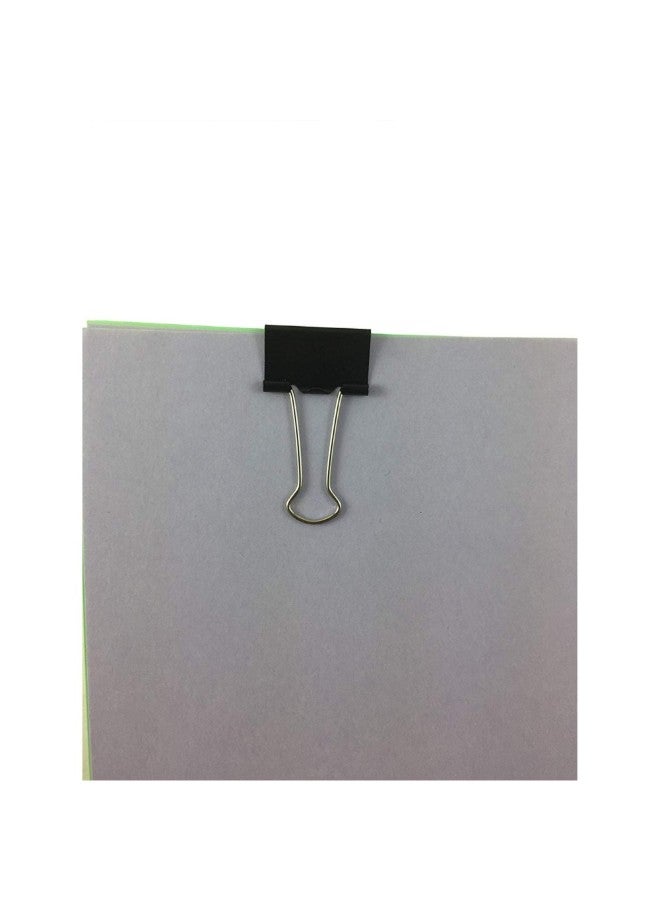 Clipco Pack Of 144 Binder Clips Black  - Image 3