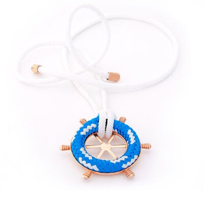 Biggdesign Bronze Anemoss Rudder Charm Necklace - Image 2