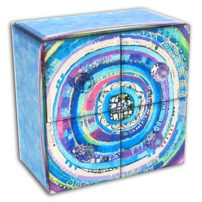 Biggdesign Wooden Evil Eyes Jewelry Box  - Image 1