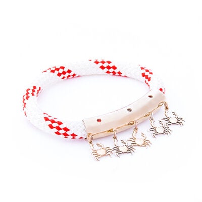 Biggdesign Bronze Anemoss Crab D Charm Bracelet - Image 1