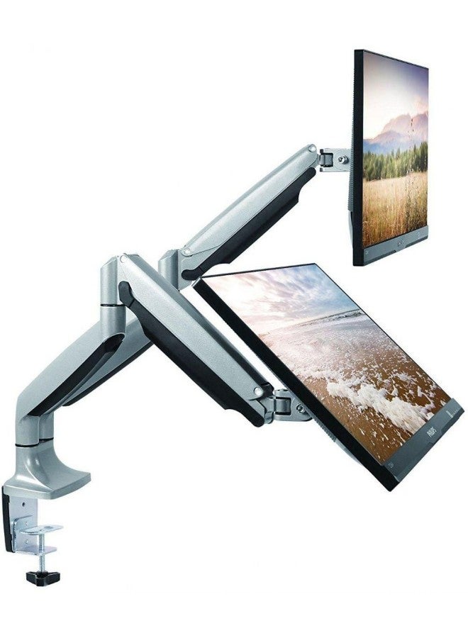 Full Motion Wall Mount Silver/Black - Image 2