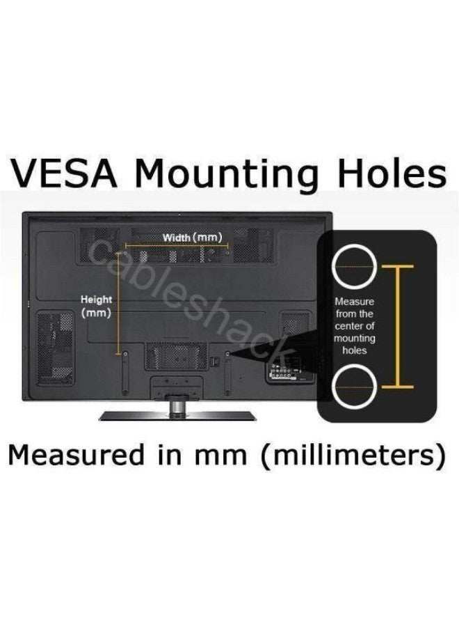 Monitor Wall Mount Stand Black - Image 2