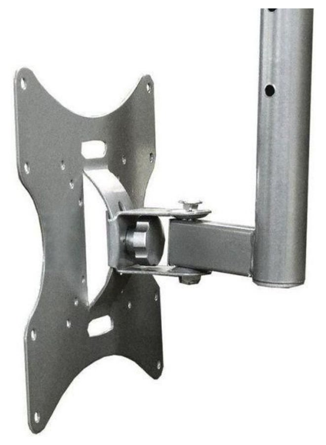 Ceiling TV Mount Bracket For Flat screen For Upto 42 Inch Silver