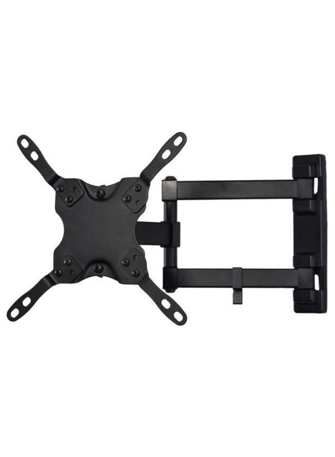Fully Articulating Bracket Swivel Wall Mount For Upto 42 Inch Black - Image 1
