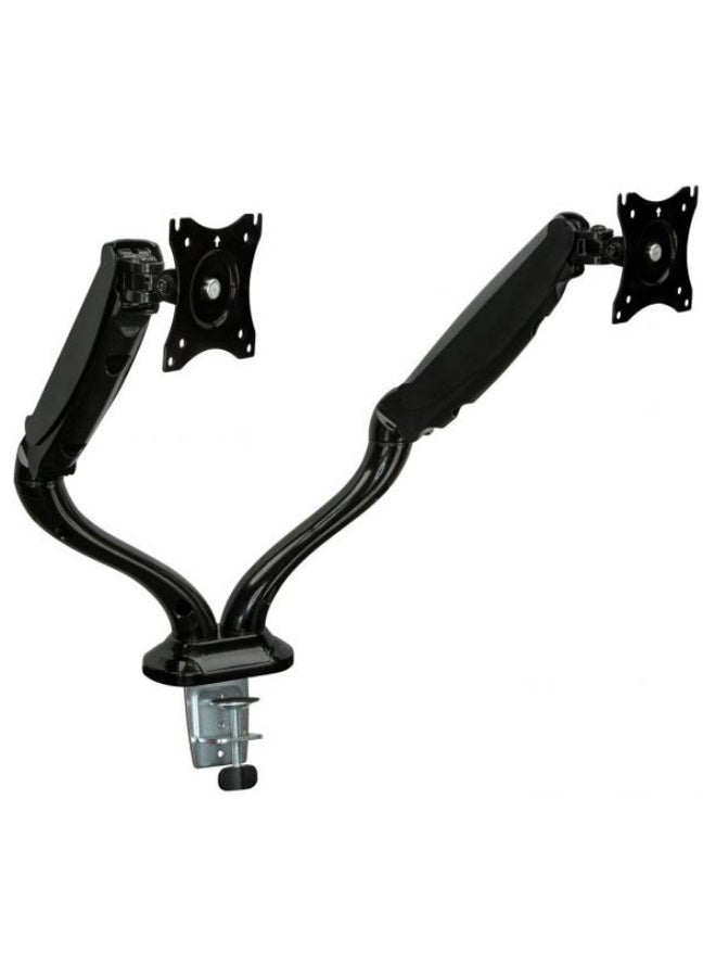 Dual Monitor Articulating Stand Black - Image 1