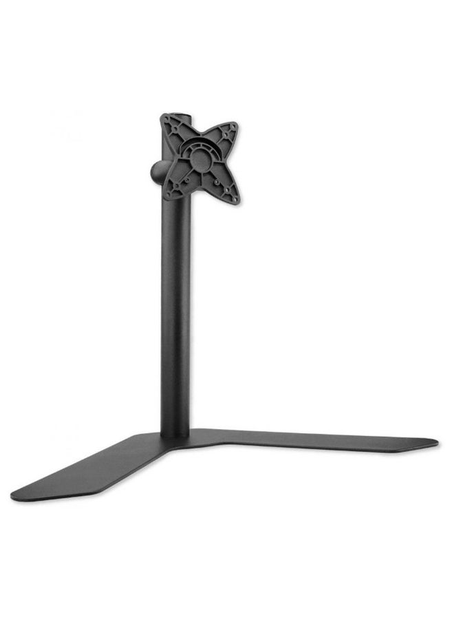 Single Monitor Adjustable Stand Black