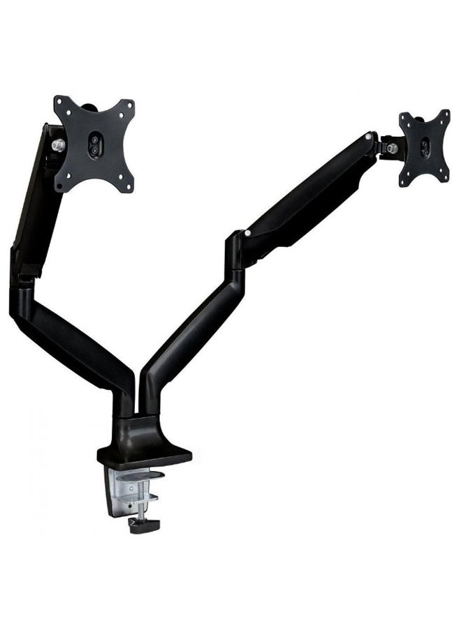 Adjustable Monitor Desk TV Mount Black - Image 1
