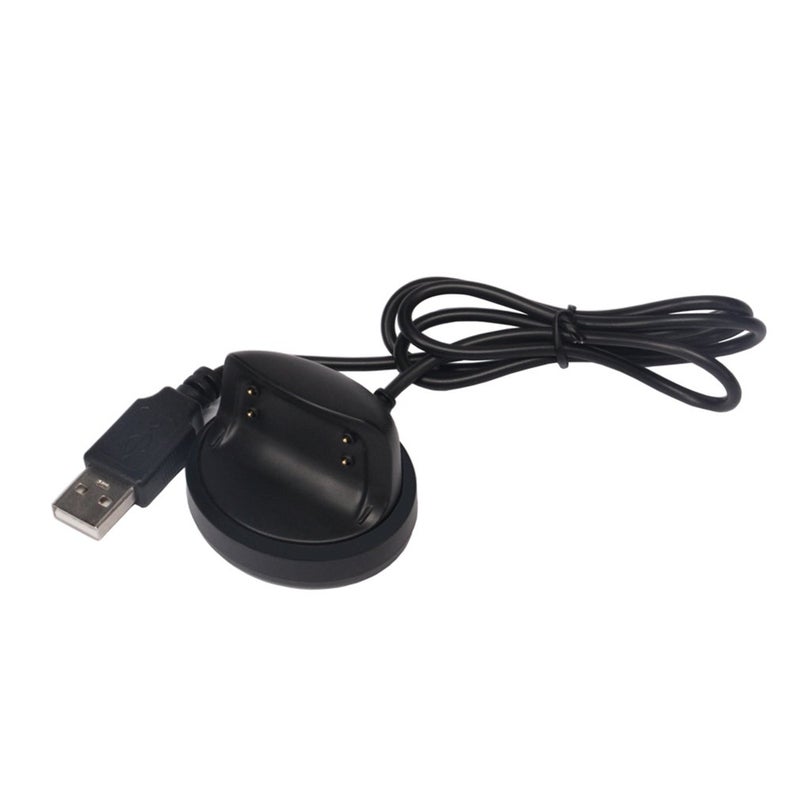 Charging Cradle Smart Watch Charger Dock For Samsung Fit Gear 2 Bracelet Black  - Image 1