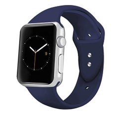 Sport Band For Apple Watch 42Mm 38Mm Silicone Sport Strap Replacement Bands Blue