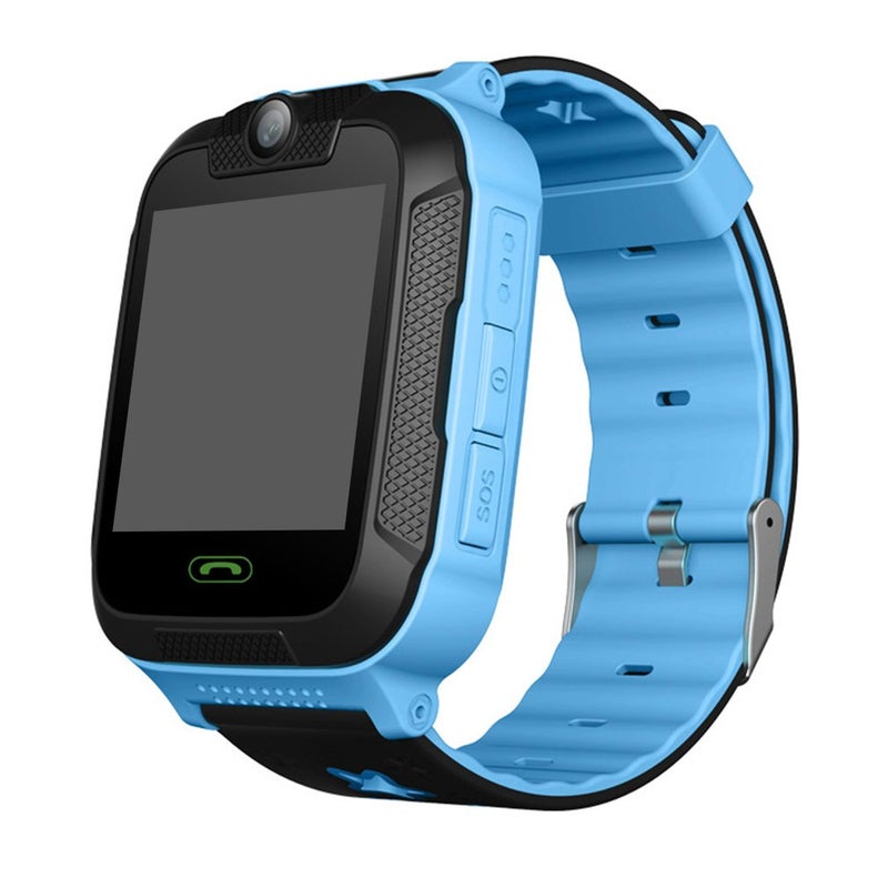 1.4 Inch Screen Children Kids Smart Watch 3G Pedometer Sim Real Time Tracking Blue - Image 2