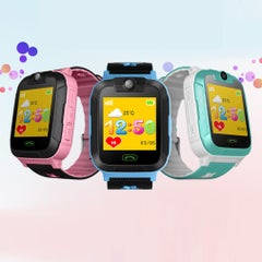 Generic 1.4 Inch Screen Children Kids Smart Watch 3G Pedometer Sim Real Time Tracking Blue  - Image 5