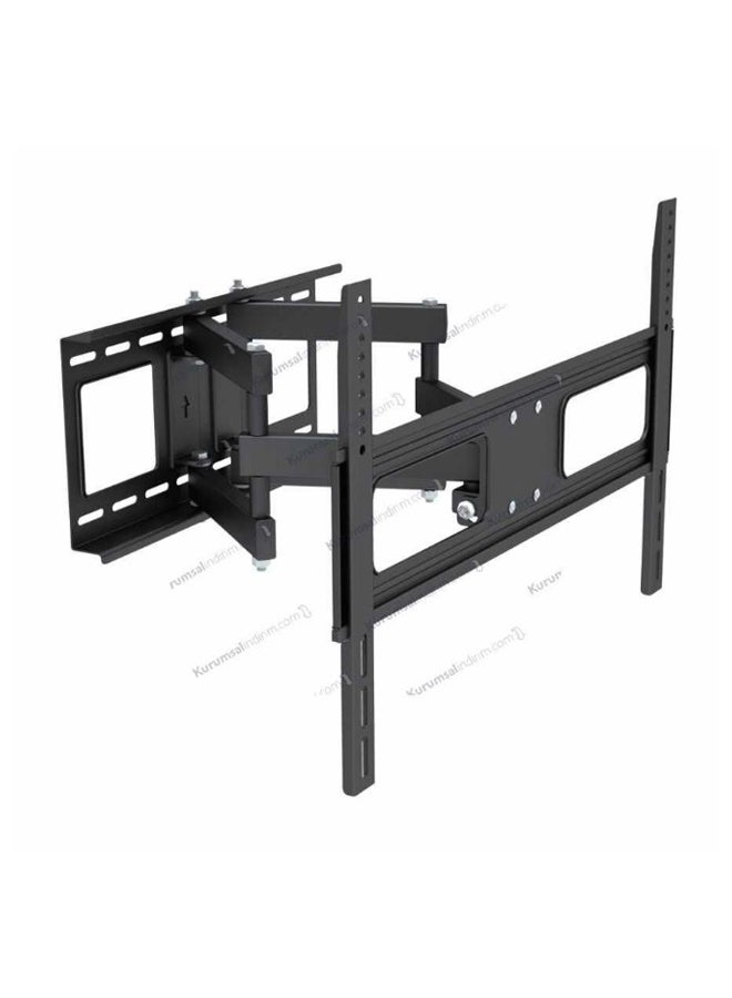 Full Motion Adjustable TV Mount Black - Image 2