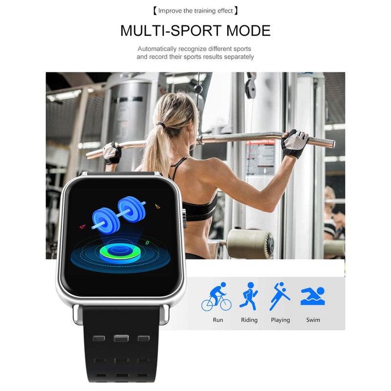 Smart Bracelet Heart Rate Blood Pressure Sleep Monitoring Ip67 Waterproof Gold Steel Mesh Belt - Image 5
