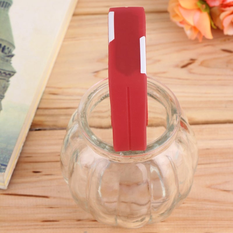 Mens Women Soft Silicone LED Watch Sports Bracelet Digital Wrist Watch One Size Red - Image 4