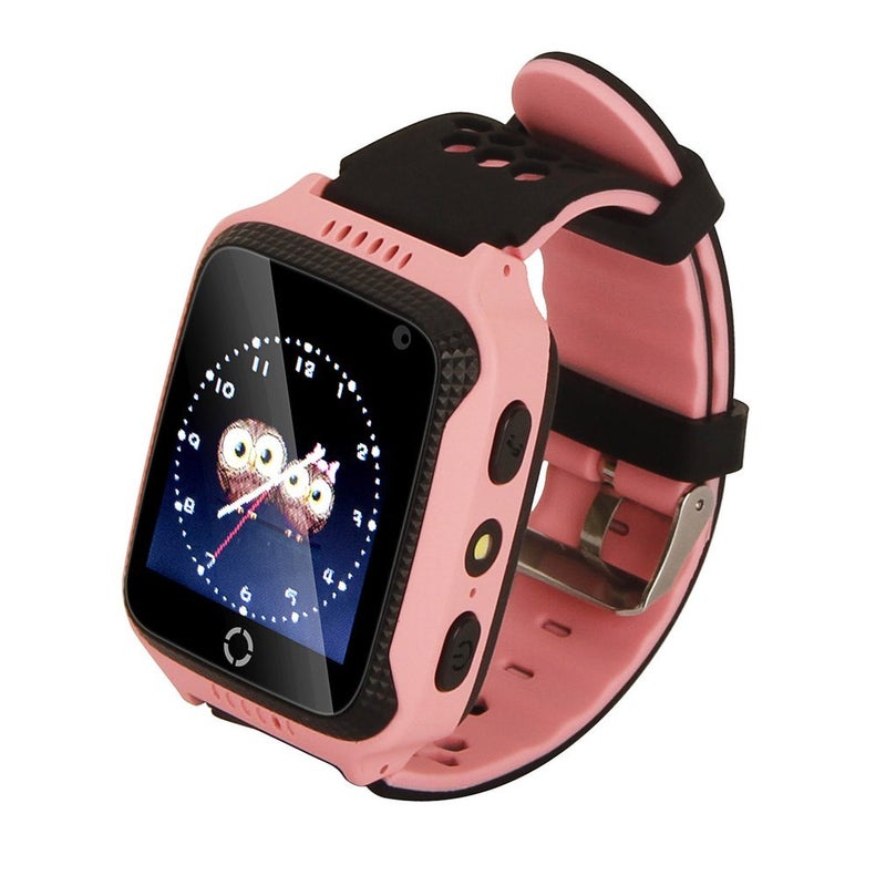 Generic - M05 Smart Watch for Children GPS Watch for Apple for Android Phone Electronics Pink - Image 1