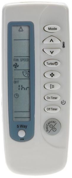 Remote Control For Samsung Air Conditioner Off White/Grey  - Image 2