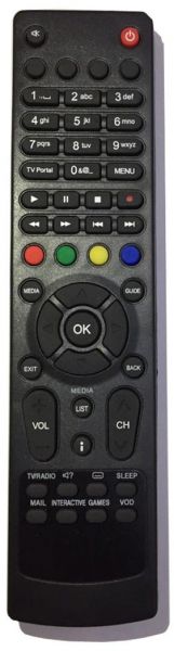 Universal Remote Control Black - Image 2