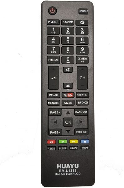 Huayu Remote Control For Haier Smart TV Black - Image 2