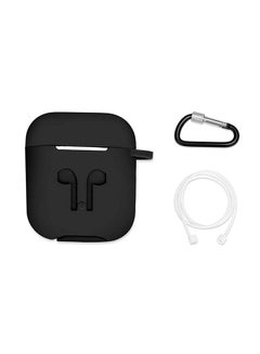 Protecting Case Cover For Apple AirPods Black