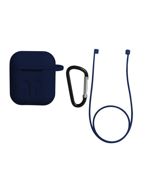 Protecting Case Cover For Apple AirPods Blue