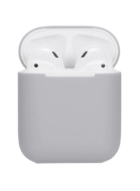 Protecting Case Cover For Apple AirPods Grey