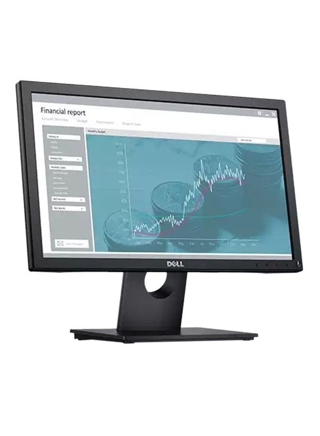 Crystal Dell E1916He Black 18.5 5Ms Widescreen Monitor Black 