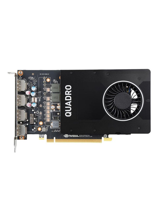 PNY - Quadro P2000 5Gb Vcqp2000-Pb 5Gb 160-Bit Gddr5 Pci Express 3.0 X16 Video Card Black 5.0 GB - Image 1