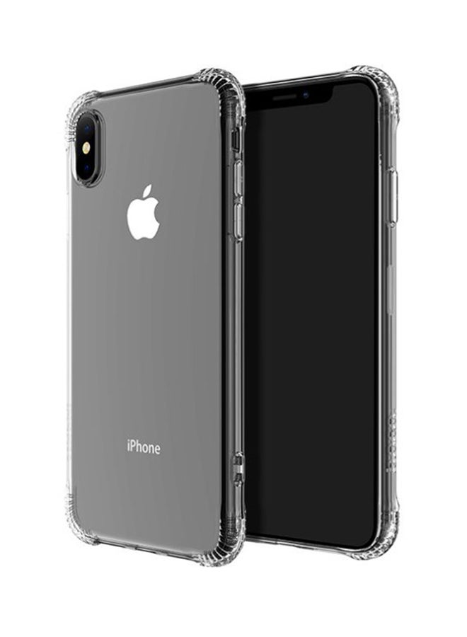 غطاء حماية واقٍ لهاتف أبل آيفون XS شفاف