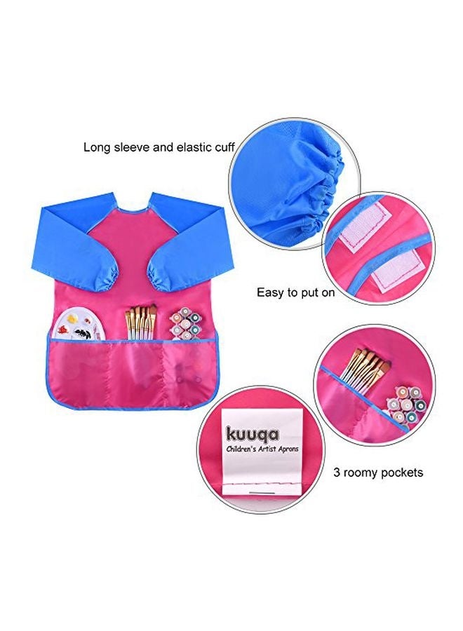 KUUQA Art Smock With Long Sleeve And 3 Roomy Pockets - Image 4