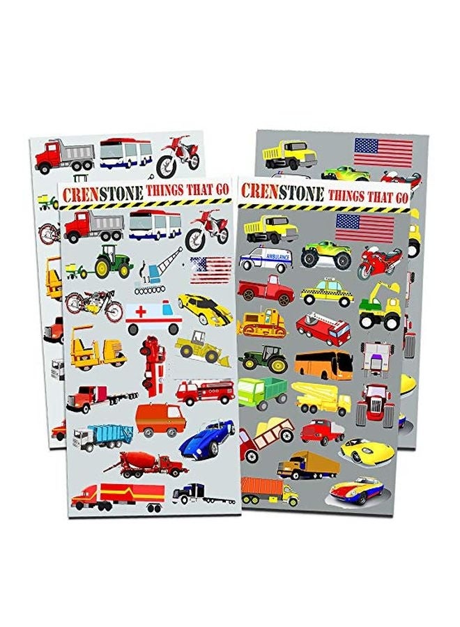 Crenstone 50-Piece Cars And Truck Stickers - Image 2