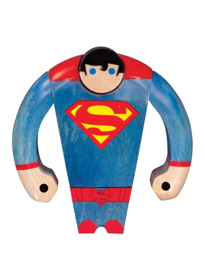 DC Collectibles Wooden Superman Statue JUL140299 4inch