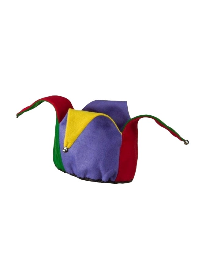 Multicoloured Felt Jester Hat One Size - v1553013875/N22065671A_1