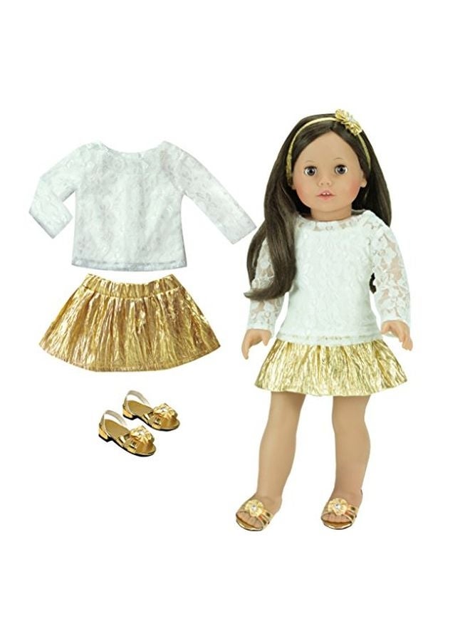 Sophia's 4-Piece American Girl Doll Special Occasion Dress Set 18inch  - Image 1