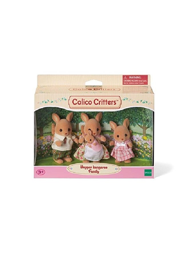 كاليكو كريتيرز مجموعة مجسمات ألعاب بتصميم عائلة حيوان الكنغر هوبر مكونة من 4 قطع 
 طراز CC1460 - Image 3
