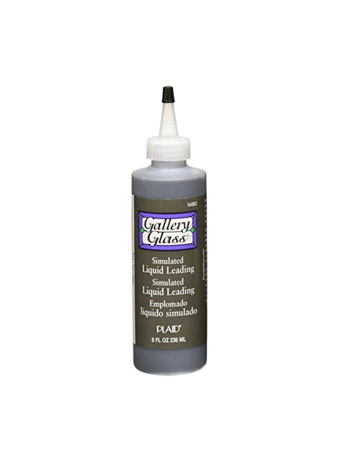 Plaid:Craft Gallery Glass Liquid Lead Black/White  - Image 1
