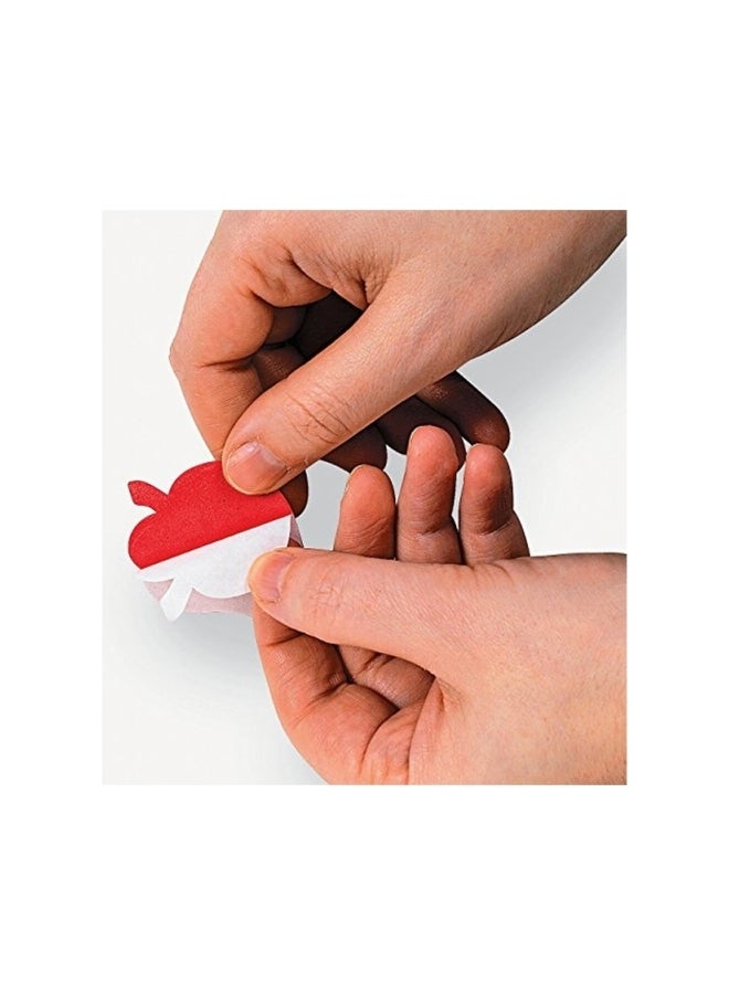 فن إكسبريس مجموعة ملصقات لينة ذاتية اللصق بأشكال فاكهة مكونة من 500 قطعة - Image 2