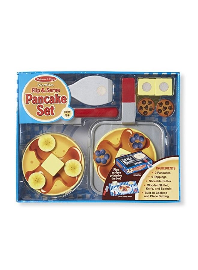 Melissa & Doug - 19-Piece Flip And Serve Pancake Set - Image 1