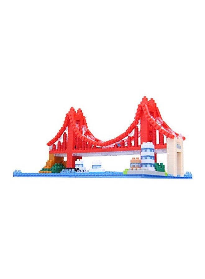 Nanoblock Golden Gate Bridge Building Kit  - Image 1