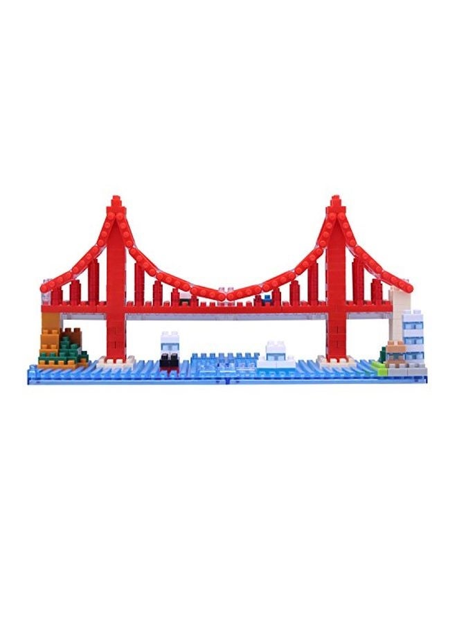 Nanoblock Golden Gate Bridge Building Kit  - Image 2