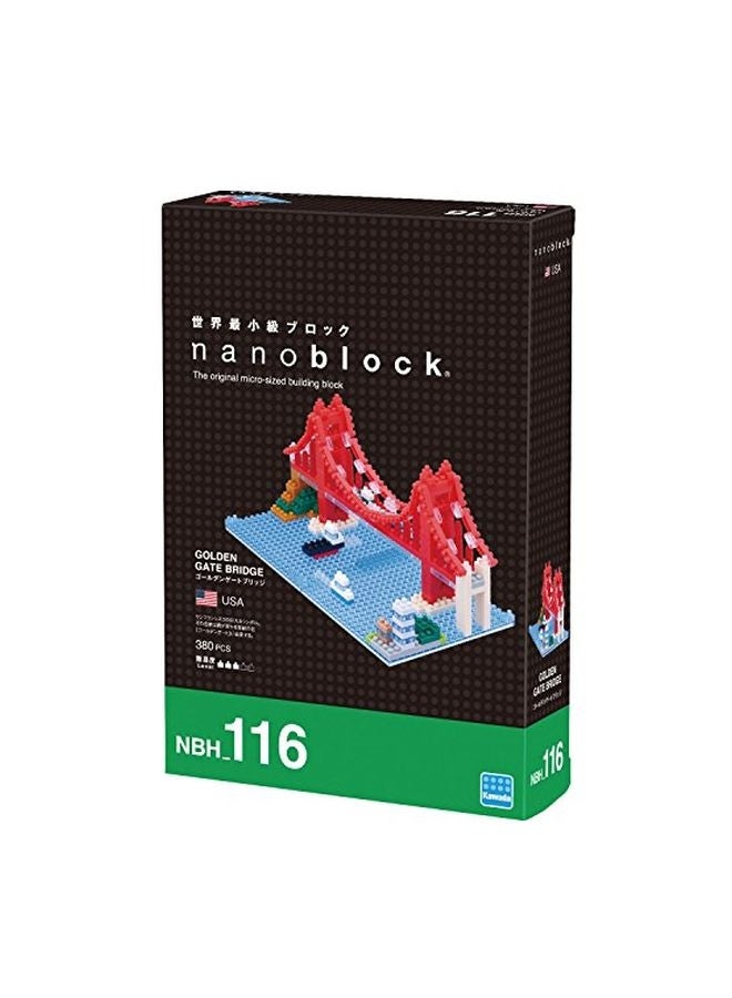 Nanoblock Golden Gate Bridge Building Kit  - Image 3