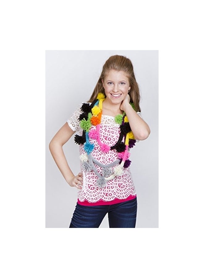 Darn Yarn Pom Pom Scarf - v1553014912/N22067718A_3